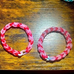 Rainbow Loom Handcrafted Bracelets